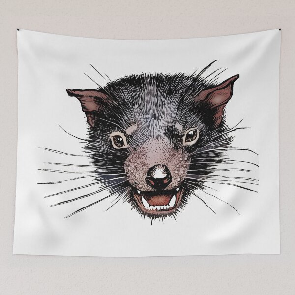Item preview, Face of the Tassie Devil designed and sold by SnakeArtist.