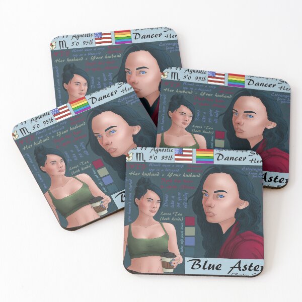 Item preview, Blue Aster designed and sold by Emma Queen.