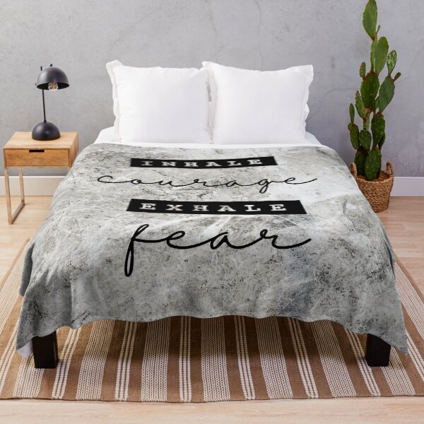 Item preview, Inhale Courage, Exhale Fear designed and sold by ThePrintees.