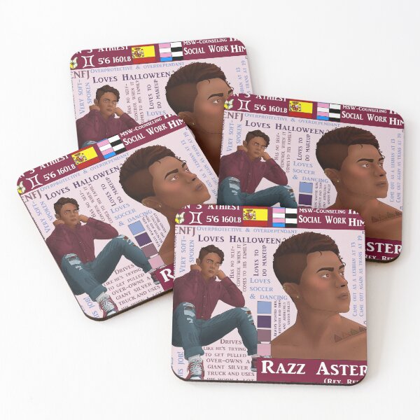 Item preview, Razz Aster designed and sold by Emma Queen.