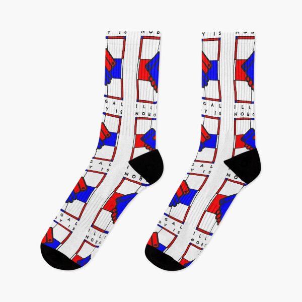 Item preview, Nobody is illegal designed and sold by Hell-Prints.