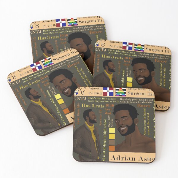 Item preview, Adrian Aster designed and sold by Emma Queen.