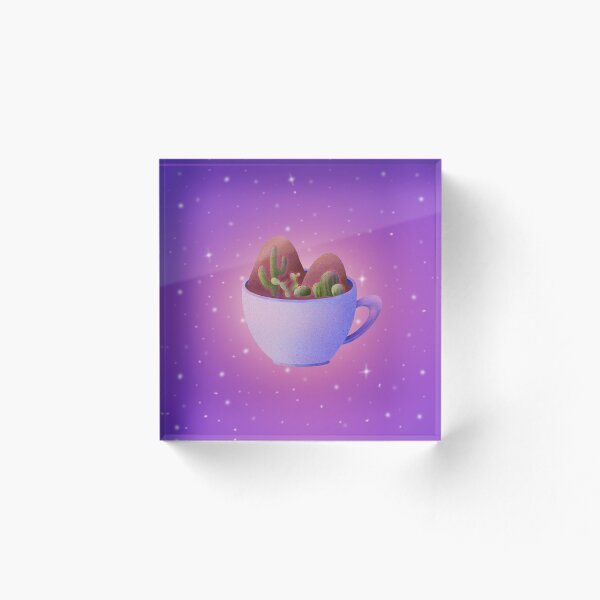 Item preview, Jardín de cactus de galaxia cósmica caprichosa designed and sold by Jwillart.