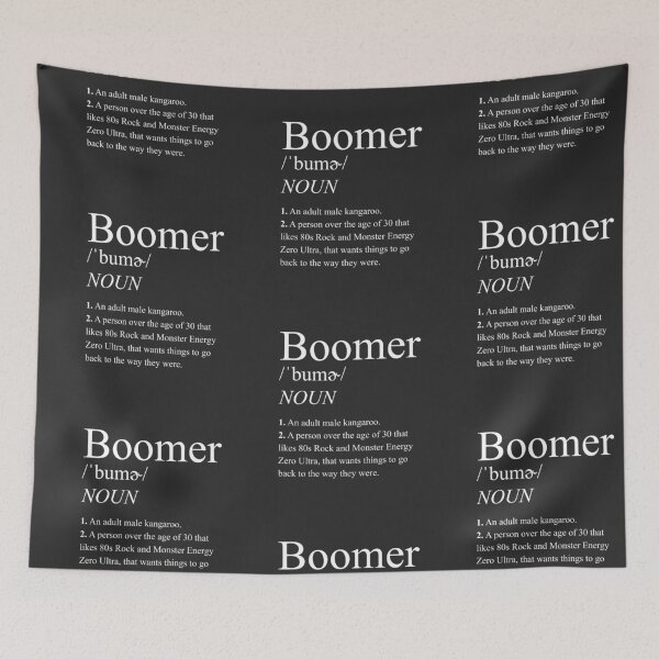 Artikelvorschau, Boomer Definition - Baby Boomer meme - Baby Boomer - Gen Z entworfen und verkauft von isstgeschichte.