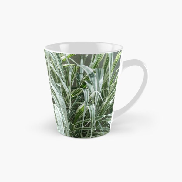 Item preview, Stripy Biophilic Elegance - Sophisticated Grass Ribbons in Mint Green and Ivory White  designed and sold by Georgia Mizuleva.