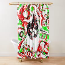 Gato Shower Curtain