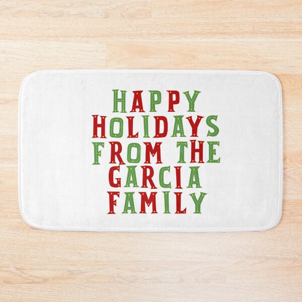 Item preview, Happy holidays from the Garcia family designed and sold by Urosek.