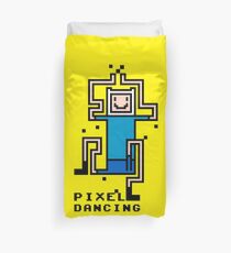 PIXEL DANCING Duvet Cover