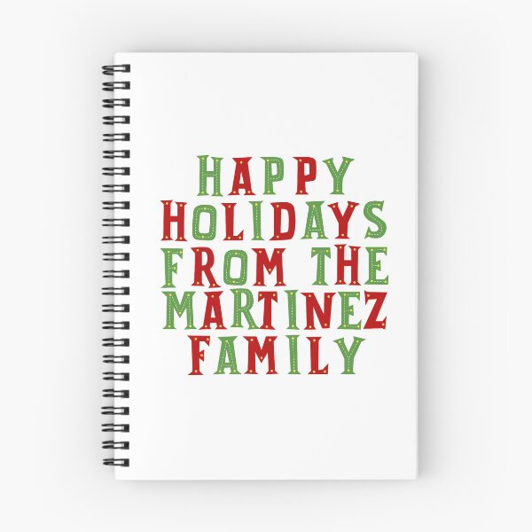 Item preview, Happy holidays from the Martinez family designed and sold by Urosek.