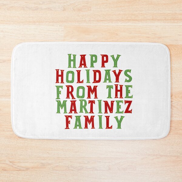 Item preview, Happy holidays from the Martinez family designed and sold by Urosek.