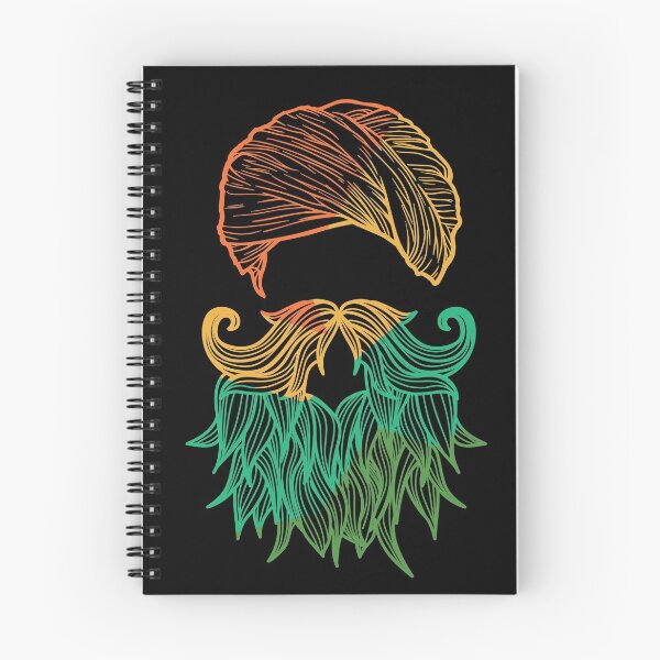 Item preview, colorful design of a man with beard and turban designed and sold by KleinJenny.