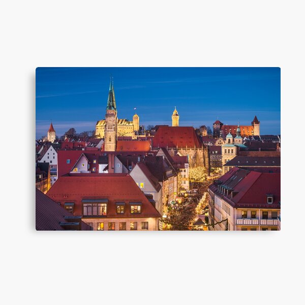 Artikel-Vorschau von Winternacht in Nürnberg, designt und verkauft von Mapics.