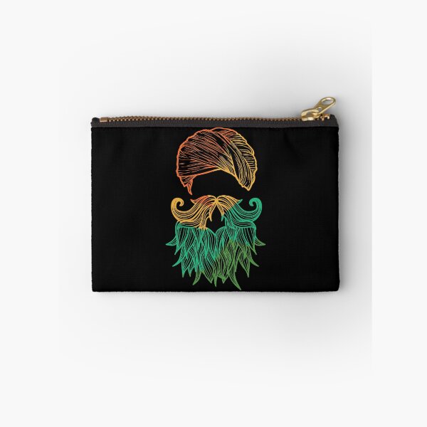 Item preview, colorful design of a man with beard and turban designed and sold by KleinJenny.