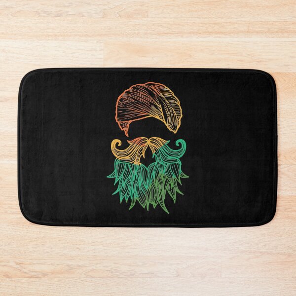 Item preview, colorful design of a man with beard and turban designed and sold by KleinJenny.