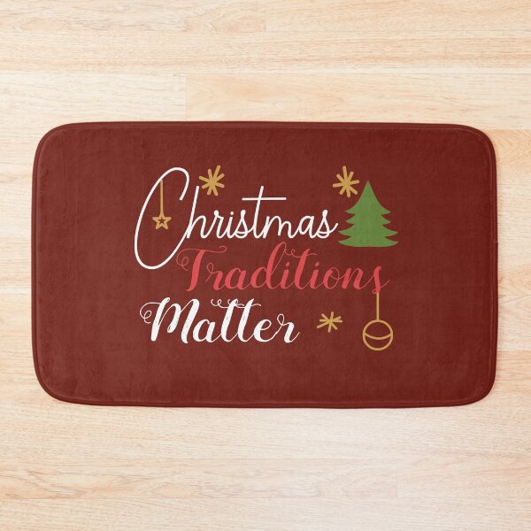 Item preview, Christmas Traditions Matter cute lettering  designed and sold by alenaz.