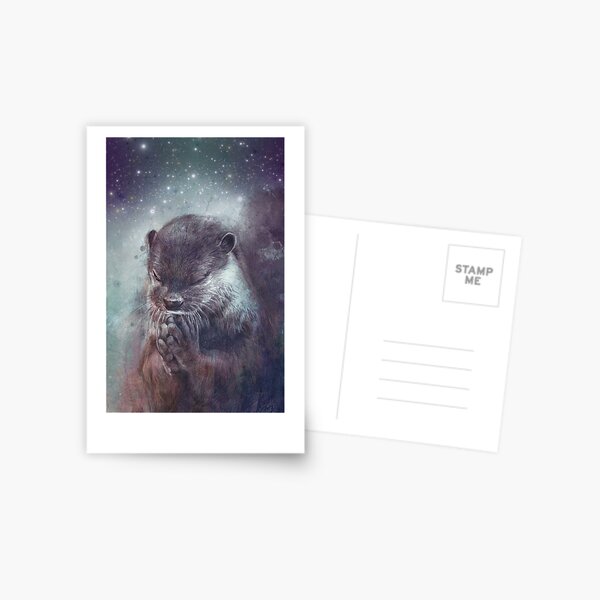 Holy Otter Postcard