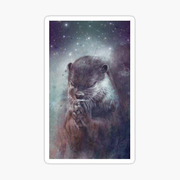 Holy Otter Sticker