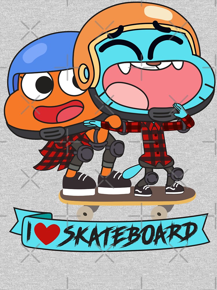 Gumball Darwin Skate by plushism