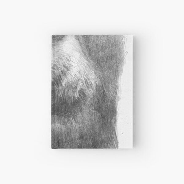 Meditierender Otter (schwarz-weiß) Notizbuch