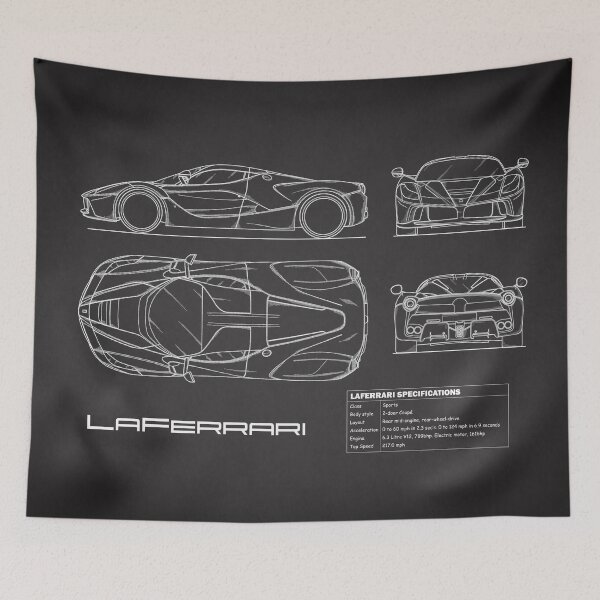 Item preview, The LaFerrari Blueprint designed and sold by rogue-design.