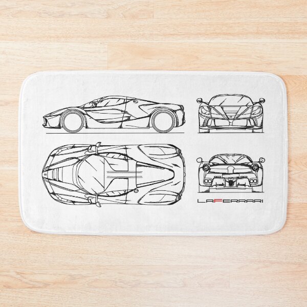 Item preview, The LaFerrari Blueprint designed and sold by rogue-design.