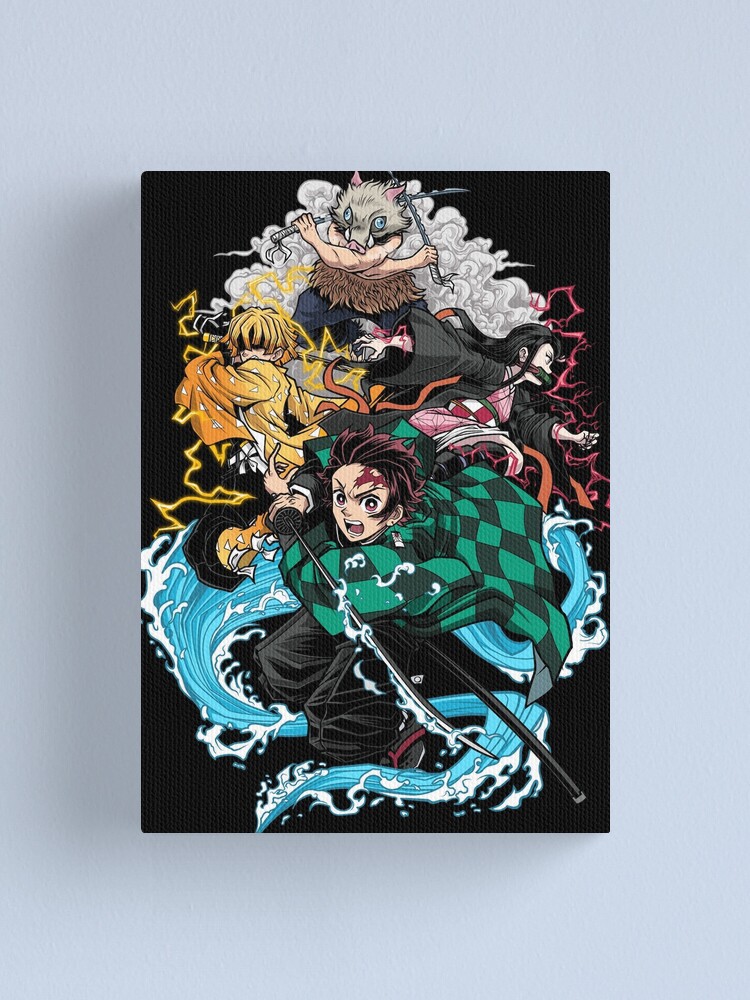 Alternate view of Demon Slayer Canvas Print