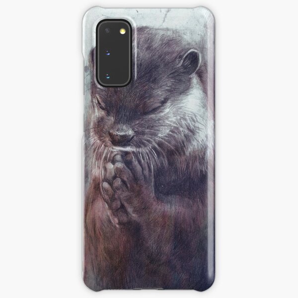 Meditierender Otter (farbig) Samsung Galaxy Leichte Hülle