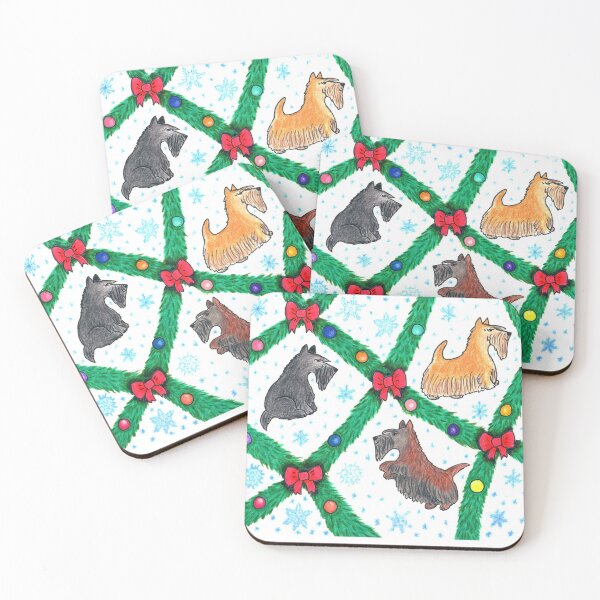 Item preview, Scottish terriers postcard designed and sold by Shiritoru.