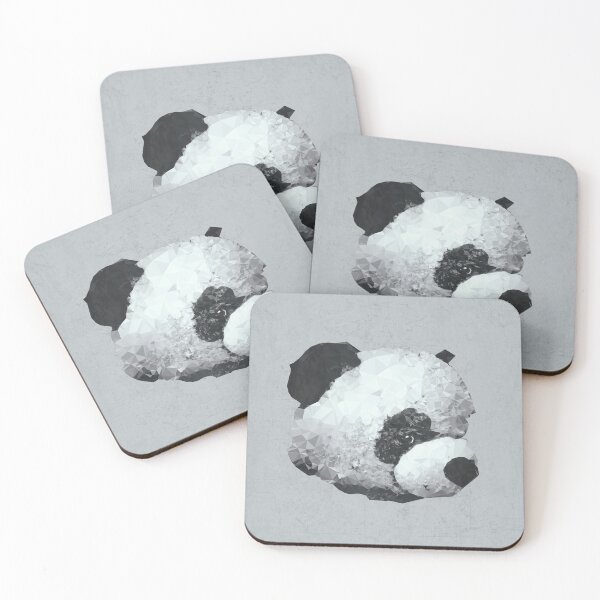 Artikelvorschau, Panda Bear Portrait entworfen und verkauft von Dyrk Wyst Redbubble Shop.