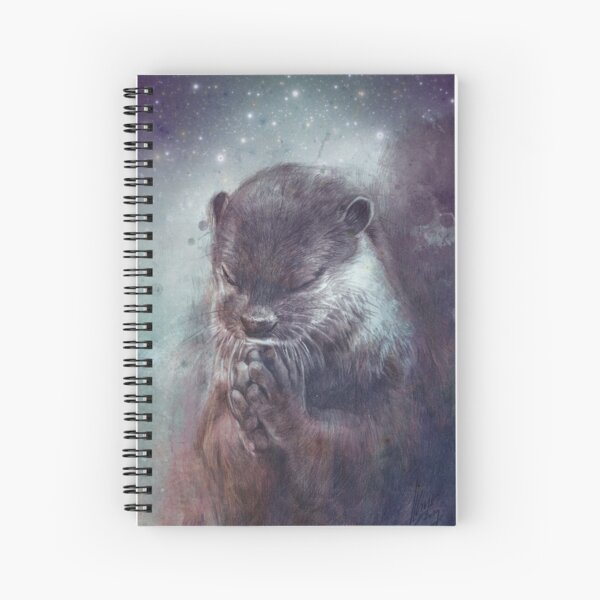 Holy Otter in space Spiralblock
