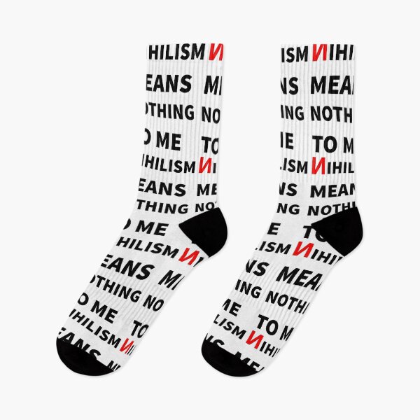 Item preview, Nihilism means Nothing to me - Funny Anti-Nihilism Nerd Gift Ideas  designed and sold by ASClothDesign.