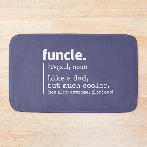 Item preview, Funcle fun uncle definition funny Birthday or Christmas gift form niece nephew  designed and sold by alenaz.