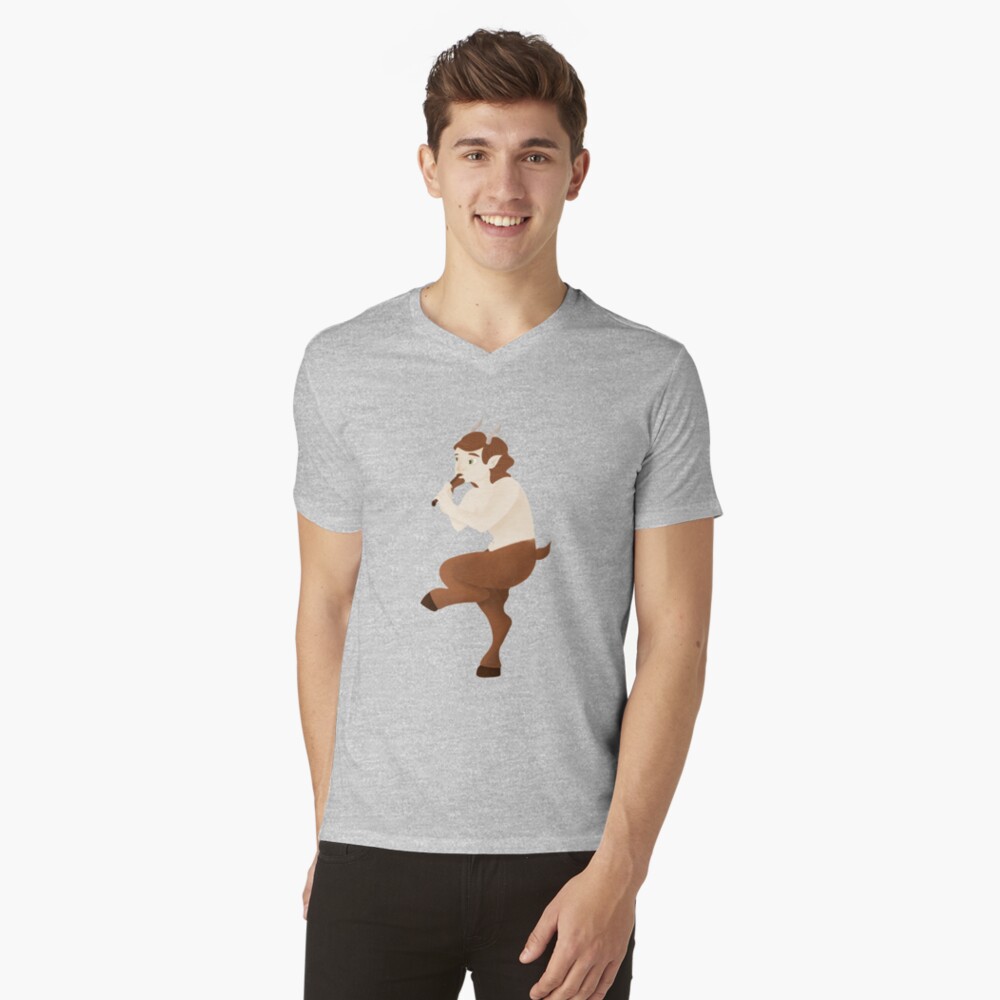 Aperçu de l'œuvre T-shirt col V créée et vendue par BarracudApps.