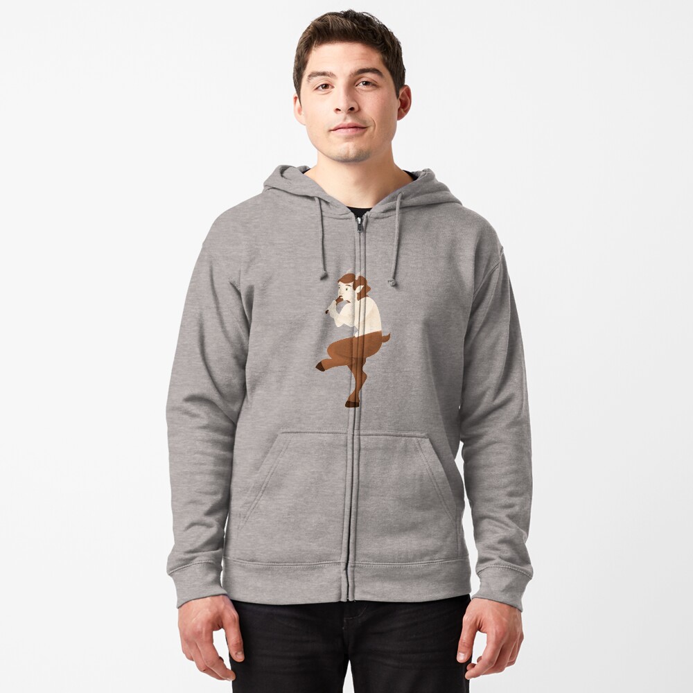 Aperçu de l'œuvre Veste zippée à capuche créée et vendue par BarracudApps.