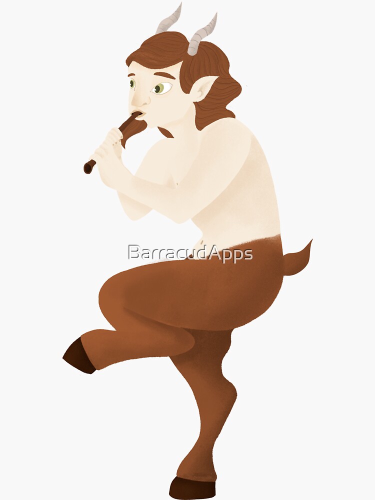 Aperçu 3 sur 3. Sticker avec l'œuvre Faune créée et vendue par BarracudApps.