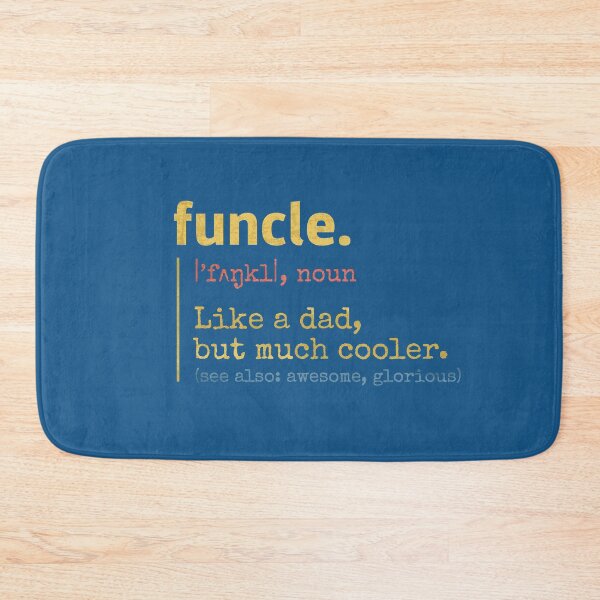 Item preview, Funcle definition of best funny and cool uncle humor quote vintage designed and sold by alenaz.