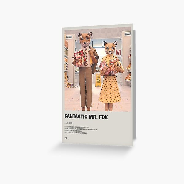 fantastic mr. fox movie - Greeting Card
