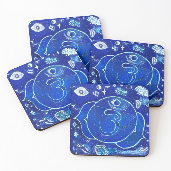 Item preview, AJNA (SIXTH CHAKRA) designed and sold by TR3JO ART.
