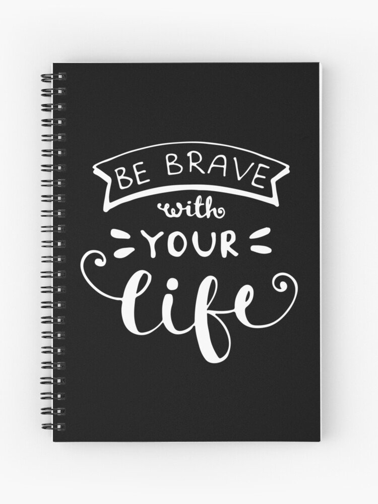 Quote Notebook Calligraphy Notebook 80 Page Spiral 