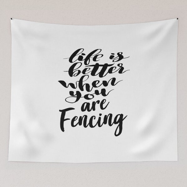 Item preview, Life Is Better When You Are Fencing designed and sold by ProjectX23.