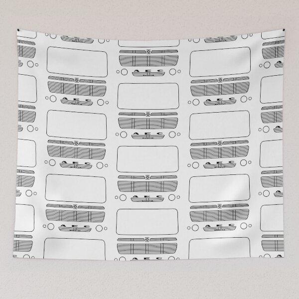 Item preview, AEC Mandator 1970s classic truck outline graphic (black) designed and sold by soitwouldseem.