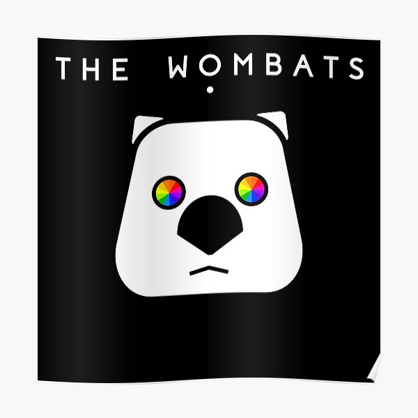 The Wombats ➤ Wombat drawing Poster