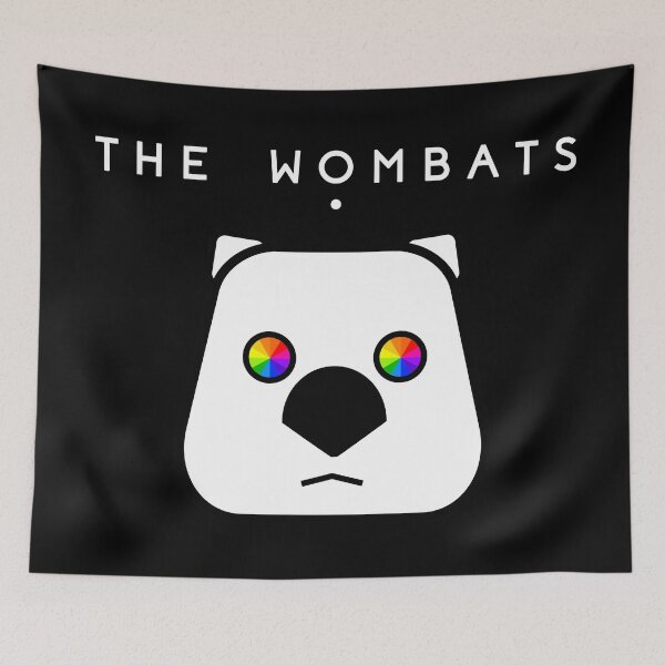 Item preview, The Wombats ➤ Wombat drawing designed and sold by Sound-Tees.