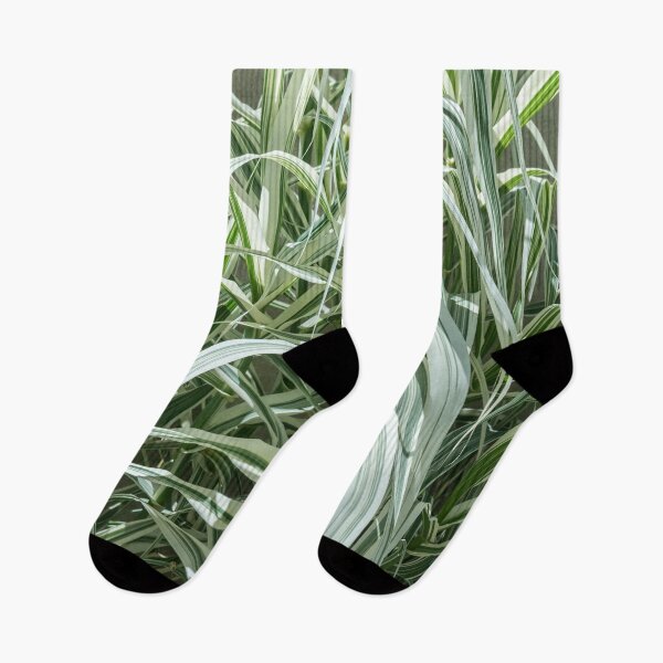 Item preview, Stripy Biophilic Elegance - Sophisticated Grass Ribbons in Mint Green and Ivory White  designed and sold by Georgia Mizuleva.