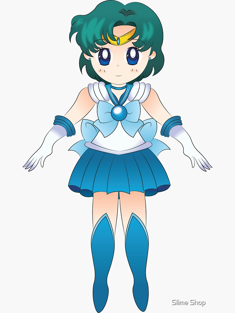 Sailor Mercury Chibi by BlazeDazzleDusk