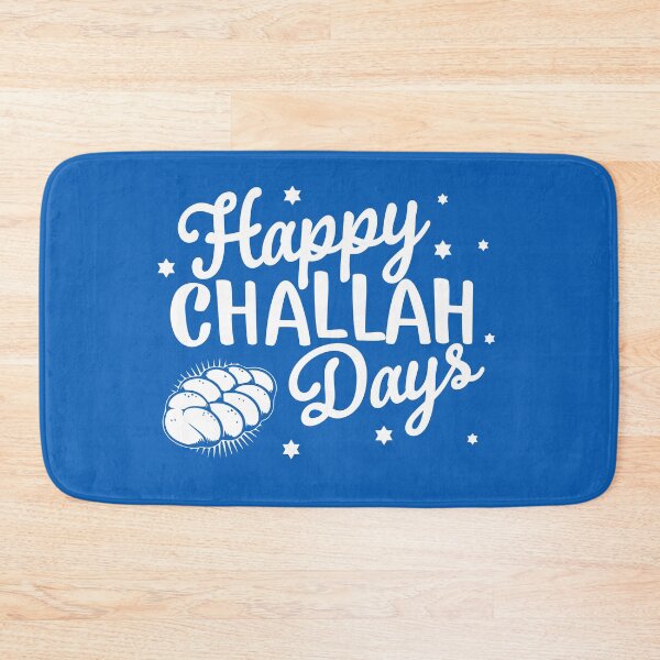 Item preview, Happy Challah Days Jewish Holiday Hanukkah Shabbat Challah Bread designed and sold by GRAPHICxBOMB.