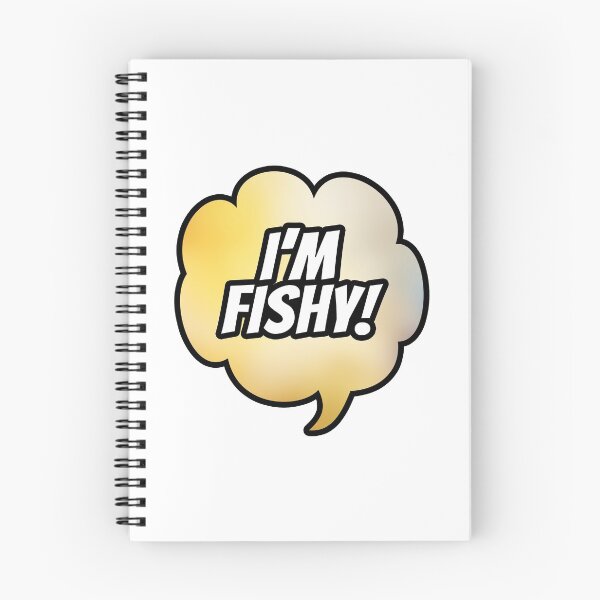 Item preview, I'm Fishy (Speech Bubble) designed and sold by SassyClassyMe.
