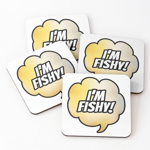 Item preview, I'm Fishy (Speech Bubble) designed and sold by SassyClassyMe.