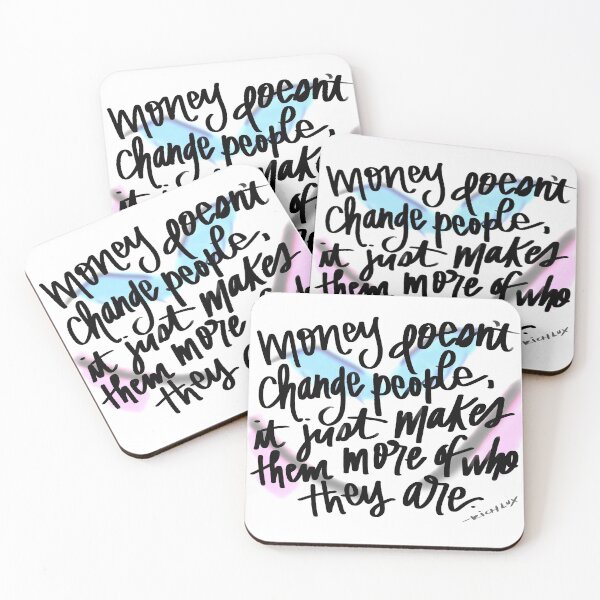 Item preview, RICH LUX MONEY QUOTE  designed and sold by GIVENGRACE.ART.