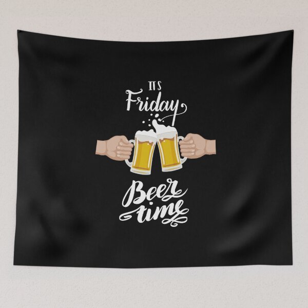 Item preview, It's Friday! BEER TIME!  designed and sold by Radoi Florin.